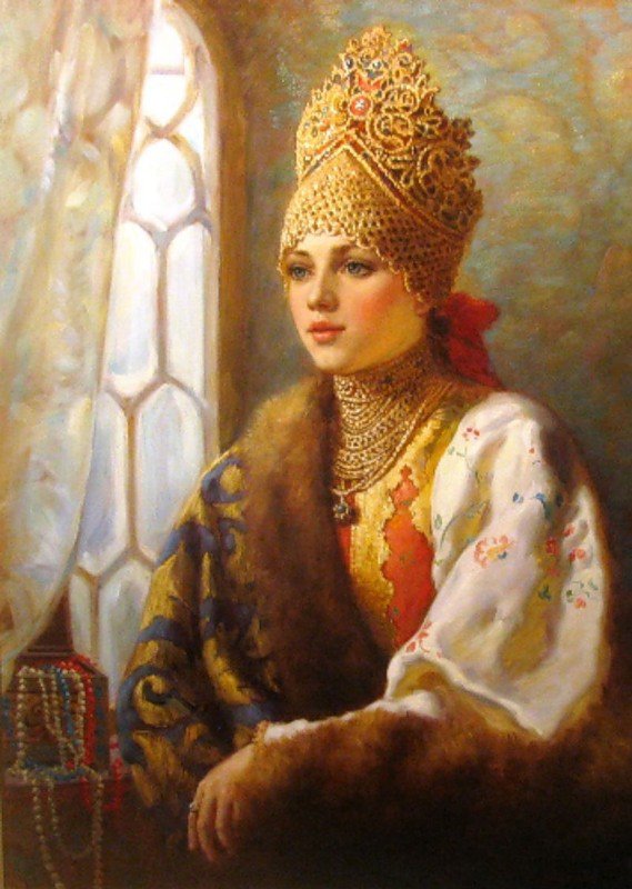 русская красота - красавица - оригинал