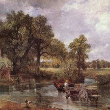 Схема вышивки «пейзаж»