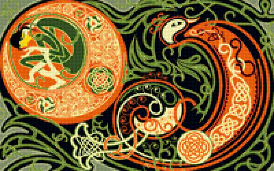 образец 4 - этнические мотивы - предпросмотр