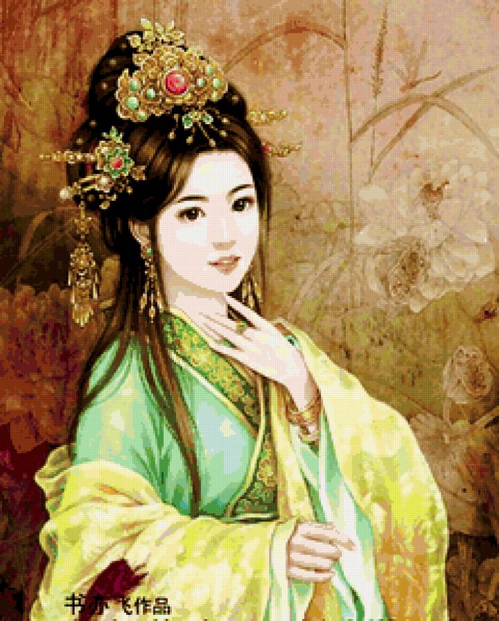 японка - женщина, девушка, японка - предпросмотр