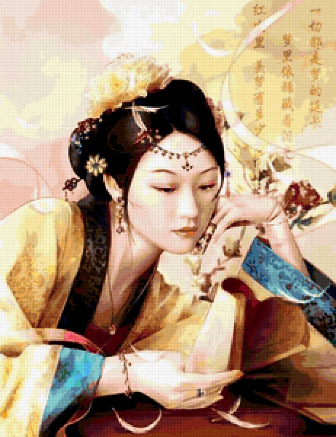 японка - японка, девушка, женщина - предпросмотр