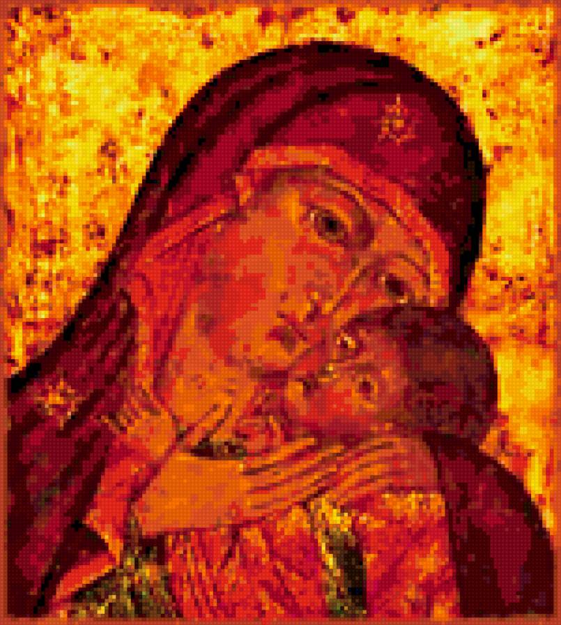 КОРСУНСКАЯ икона БОГОРОДИЦЫ. - корсунская . - предпросмотр