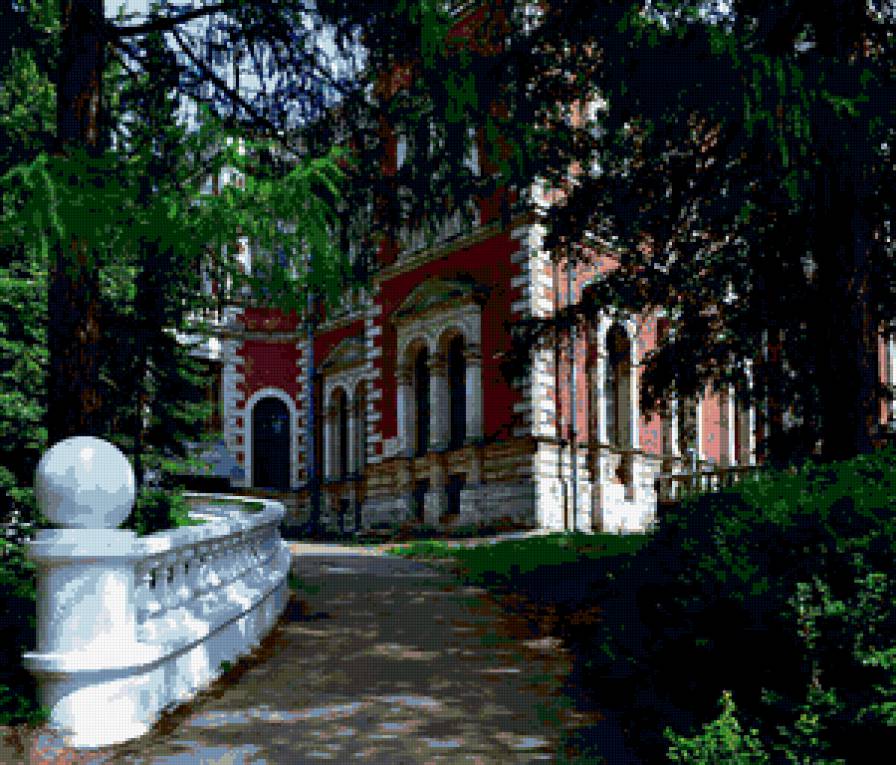 пейзаж - аллея, деревья, пейзаж - предпросмотр