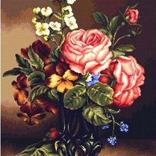 Схема вышивки «букет»