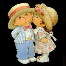 Схема вышивки «детям»