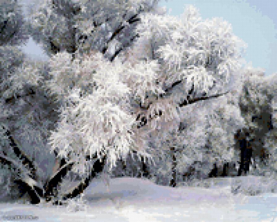 зимушка - стужа, снег, зима - предпросмотр