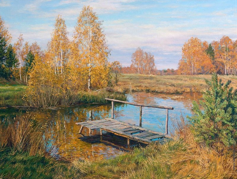 осенний пейзаж - оригинал