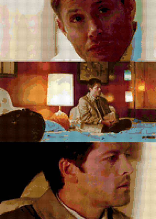 Дин и Кас - дин, сверхъестественное, кас - предпросмотр