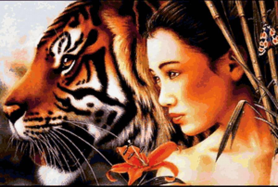 японка - женщина, японка, девушка - предпросмотр