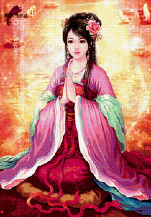 японка - женщина, японка, девушка - предпросмотр