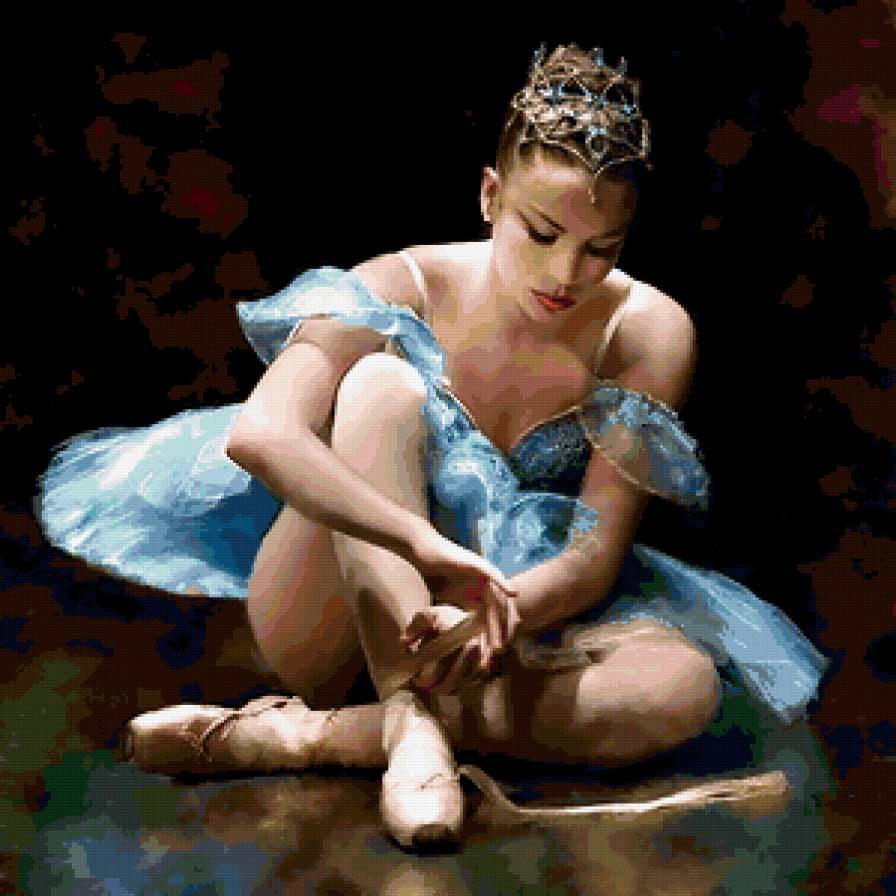 балерина - девушка, женщина - предпросмотр