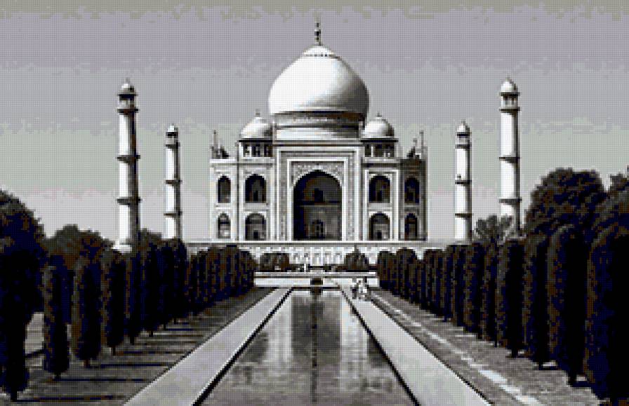 Тадж Махал - замок, дворец, индия - предпросмотр