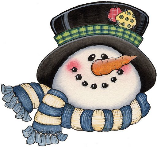 Снеговик - для детей - оригинал