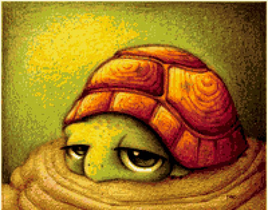 Черепашка - няша - предпросмотр