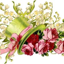 Оригинал схемы вышивки «розы» (№208420)