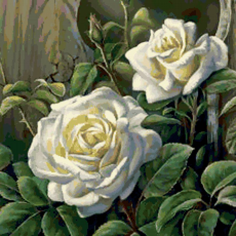 цветы - , натюрморт, романтика, цветы, букет, природа - предпросмотр