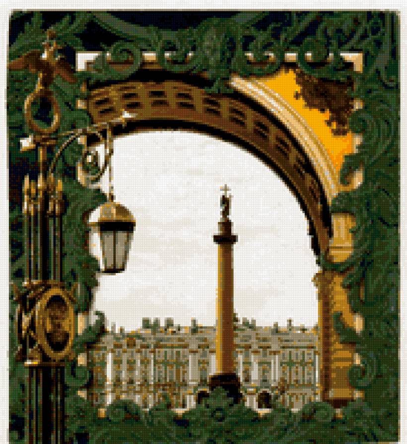 Эрмитаж - питер, дворцовая площадь - предпросмотр