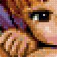 Предпросмотр схемы вышивки «ангел» (№209074)