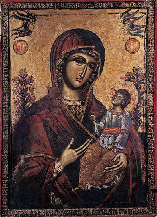 ИКОНА 1723 года - религия, люди - оригинал