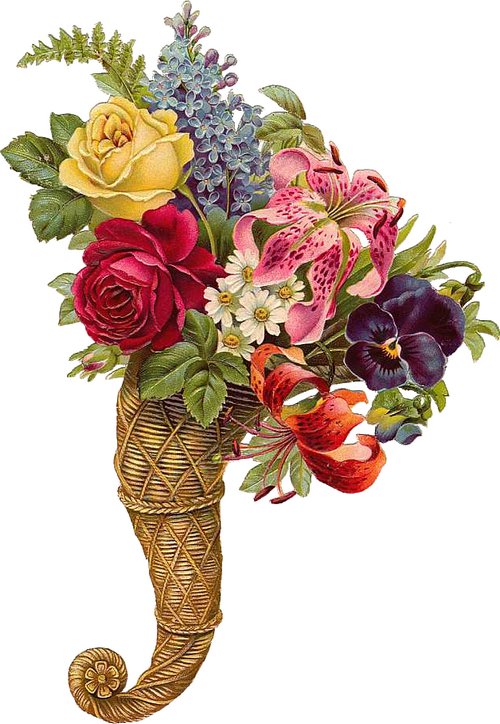 букет - лилии, цветы, розы - оригинал