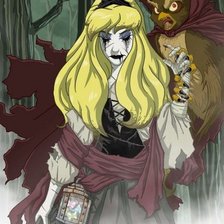 Схема вышивки «Страшная сказка»