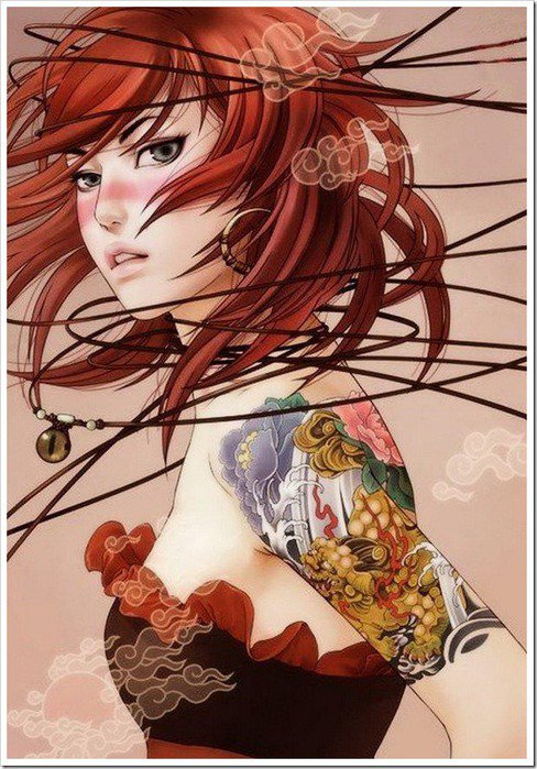 непокорная - девушка, женщина - оригинал