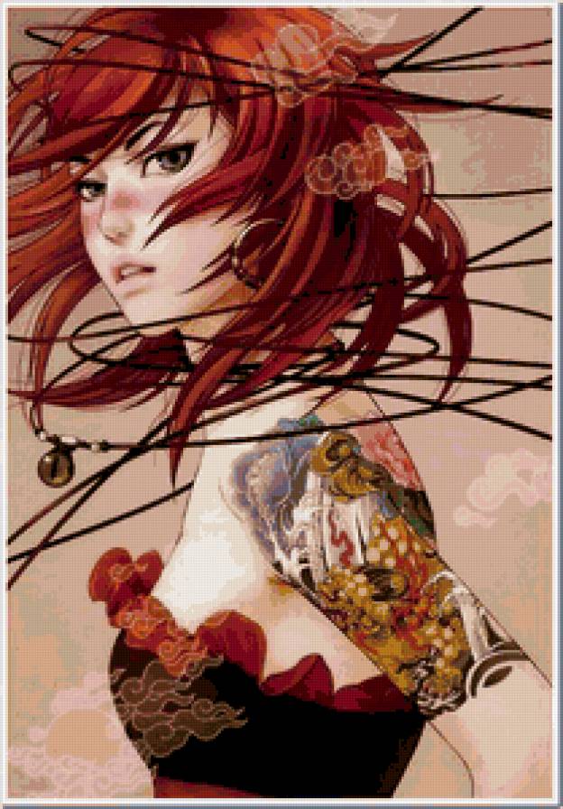 непокорная - девушка, женщина - предпросмотр