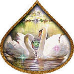 Лебеди 3 - любовь, лебеди, пара - оригинал