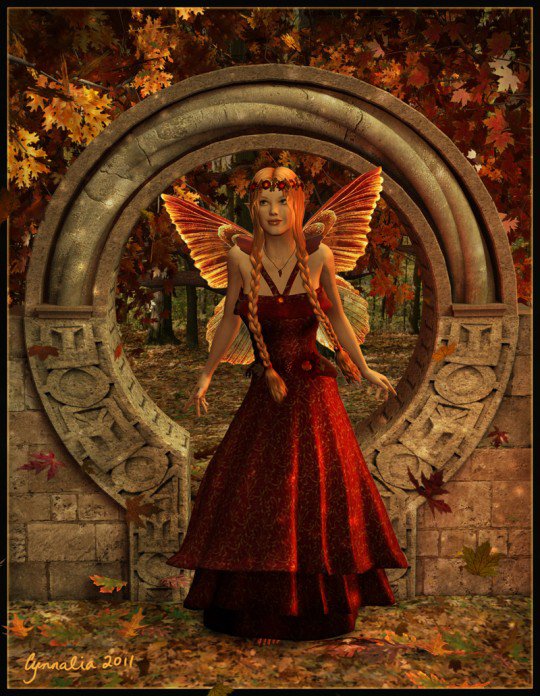 Девушка эльф - люди - оригинал