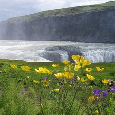 Схема вышивки «водопад 1»