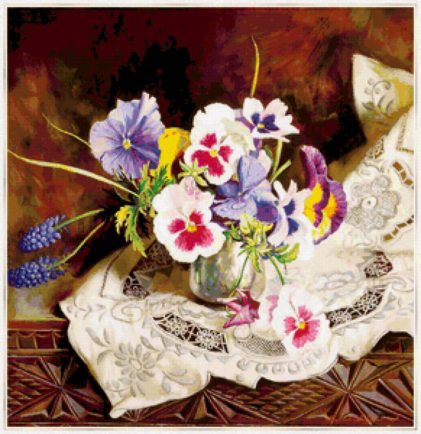 №211189 - ваза, цветы, букет - предпросмотр