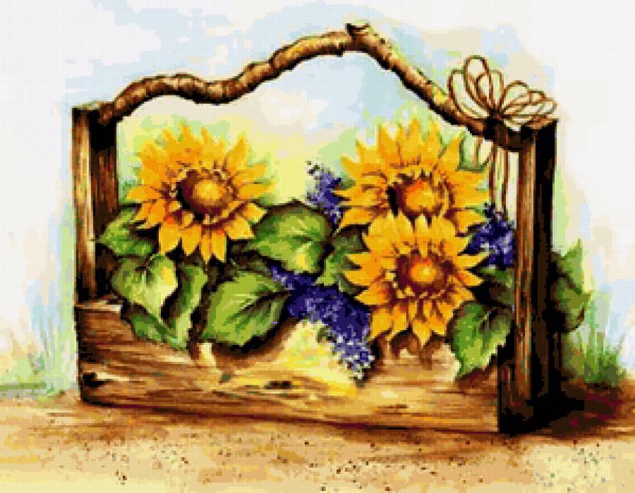 Подсолнухи - солнышко, полевые цветы, лето, цветы, подсолнух, подсолнухи - предпросмотр