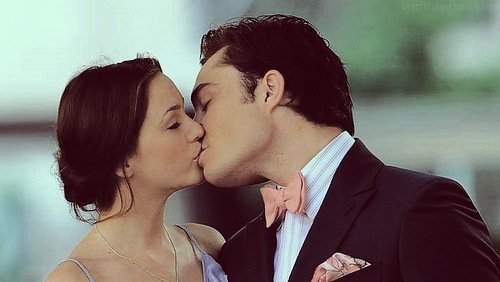 Чак и Блер - любовь, пара, чак, сплетница, блер - оригинал