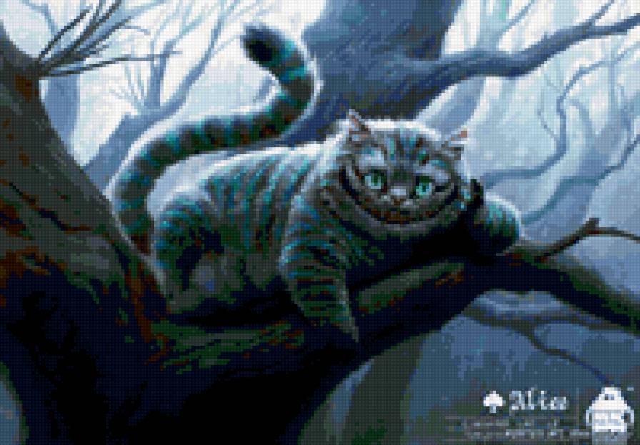 Чеширский кот - предпросмотр