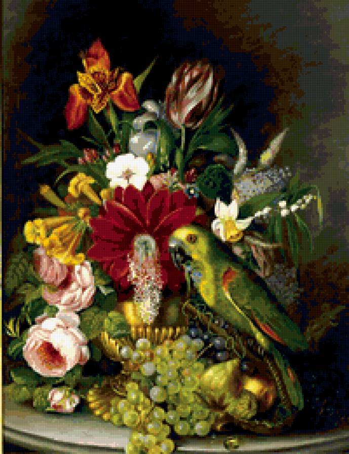 натюрморт - натюрморт, букет, романтика, природа, , цветы - предпросмотр