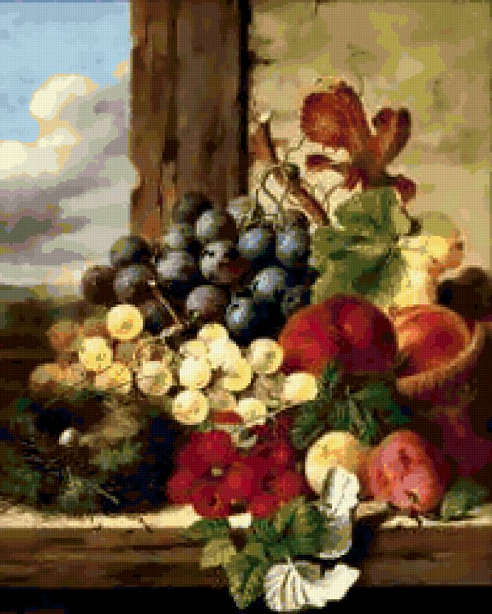 натюрморт - цветы, букет, , натюрморт, романтика, природа - предпросмотр