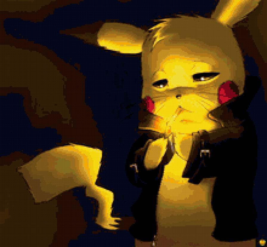 Пикачу - покемон, аниме - предпросмотр