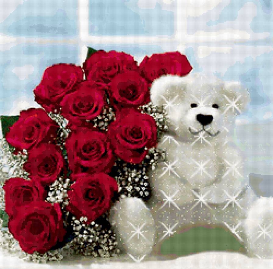 цветы - натюрморт, , букет, цветы, природа, романтика - предпросмотр