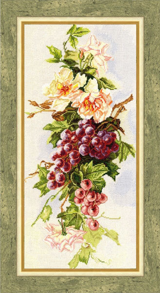 Виноград. Дары осени. - летнее, натюрморт, ягода - оригинал