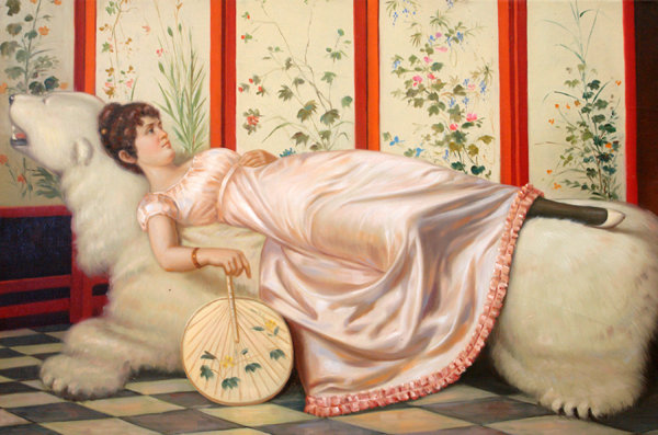 ЗОЛОТОЙ ВЕК -ИСТОРИЯ ОДНОЙ ЖЕНЩИНЫ - от известных художников, женщина, красота. отдых - оригинал