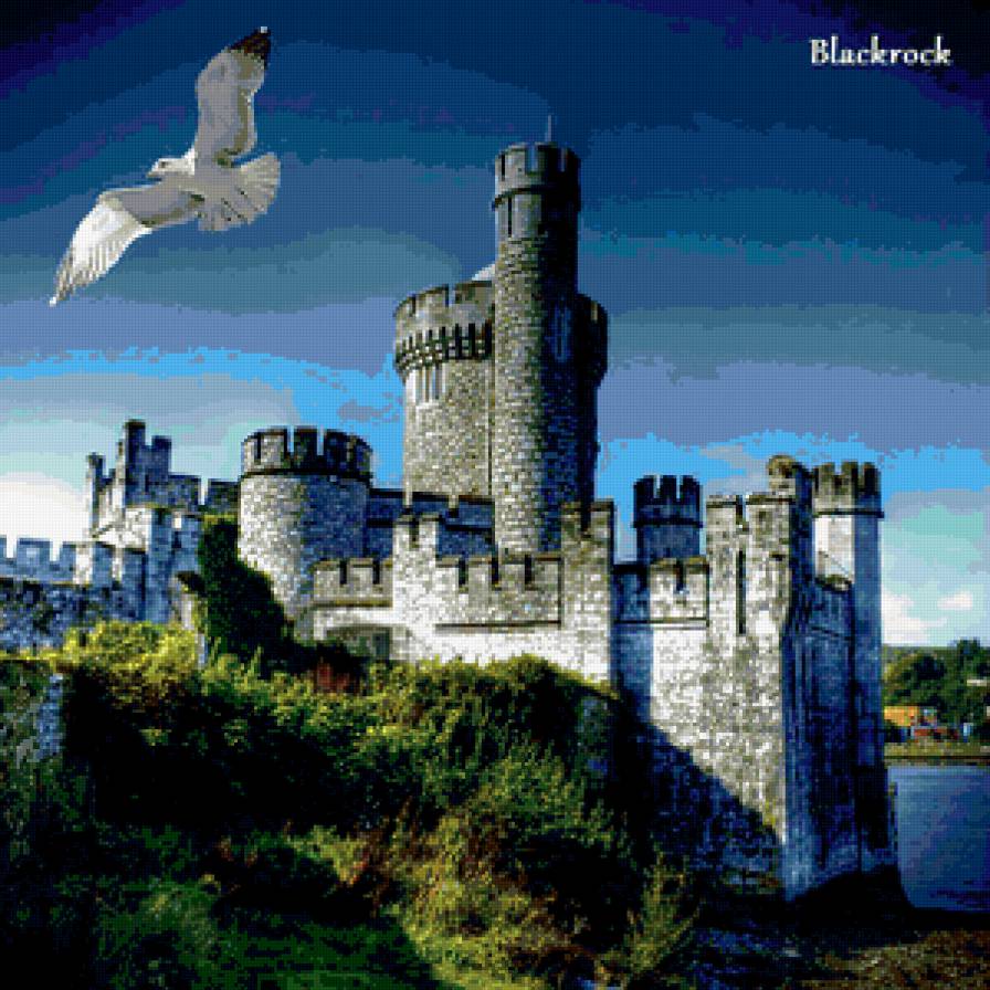 замок в шотландии - архитектура, замок, пейзаж - предпросмотр