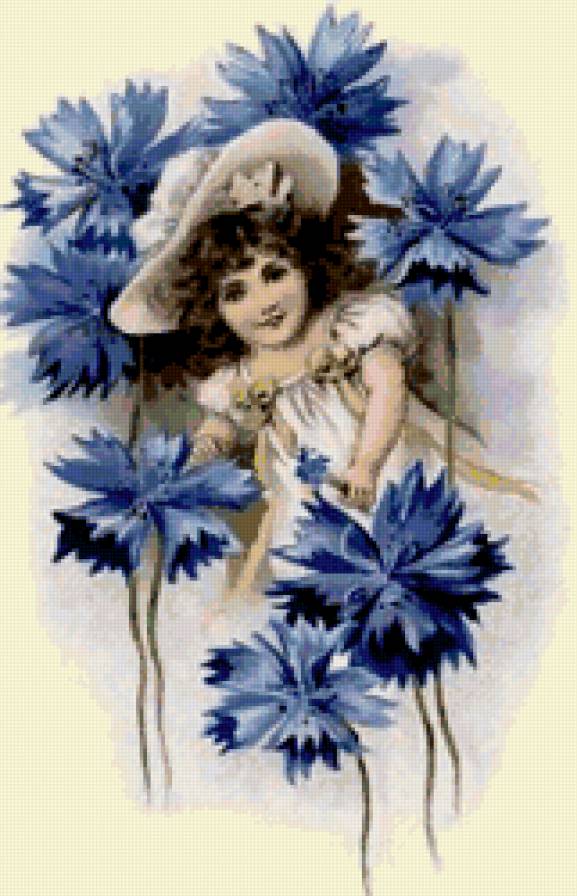 девушка - одиночество, красота, любовь, девушка, картина - предпросмотр