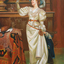 Схема вышивки «ЗОЛОТОЙ ВЕК -ИСТОРИЯ ОДНОЙ ЖЕНЩИНЫ»