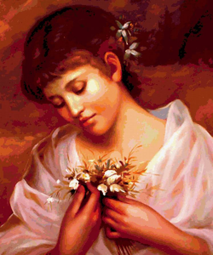 ЗОЛОТОЙ ВЕК -ИСТОРИЯ ОДНОЙ ЖЕНЩИНЫ - от известных художников, ангел, цветы, девушка - предпросмотр