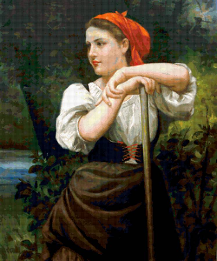 ЗОЛОТОЙ ВЕК -ИСТОРИЯ ОДНОЙ ЖЕНЩИНЫ - женщина, садовница, от известных художников - предпросмотр