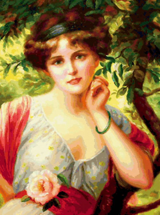 ЗОЛОТОЙ ВЕК -ИСТОРИЯ ОДНОЙ ЖЕНЩИНЫ - от известных художников, женщина, сад, отдых, цветы - предпросмотр