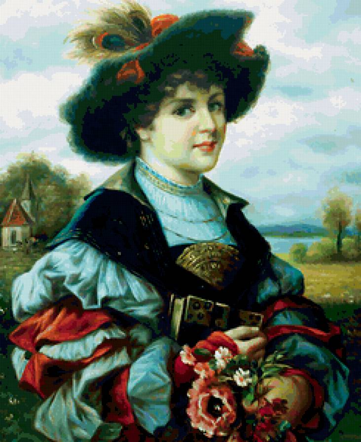 ЗОЛОТОЙ ВЕК -ИСТОРИЯ ОДНОЙ ЖЕНЩИНЫ - красота, цветы, от известных художников, женщина - предпросмотр