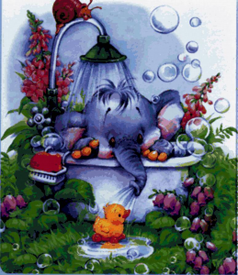 Слоник - слоны - предпросмотр