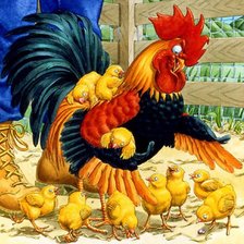 Схема вышивки «заботливый отец»