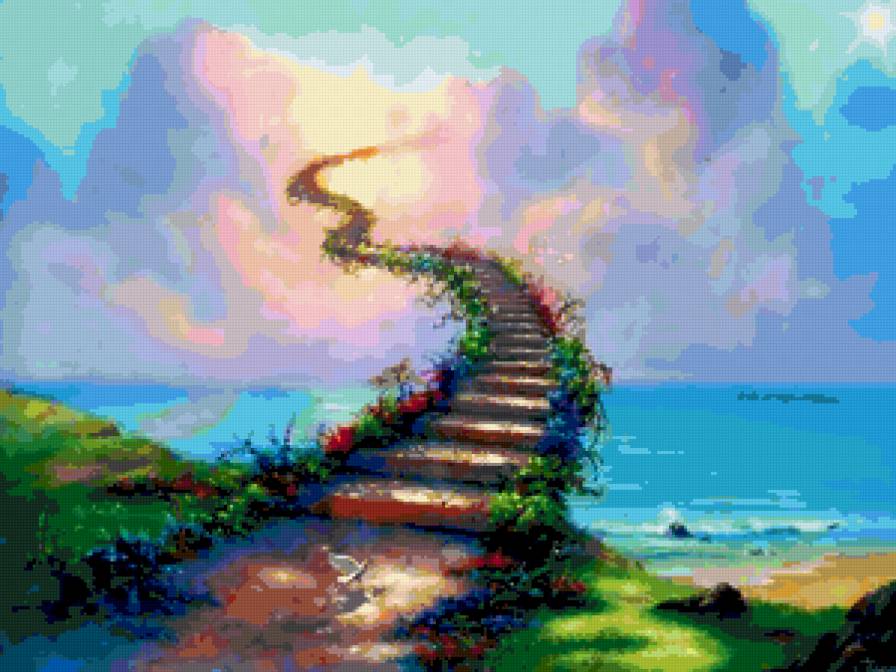 лестница в небо - волшебство - предпросмотр